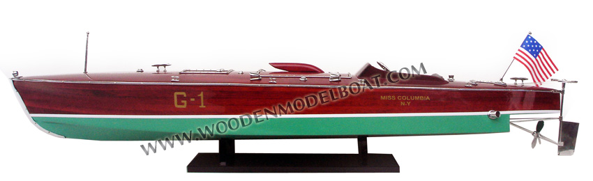 Wodoen Model Boat Miss Columbia G1