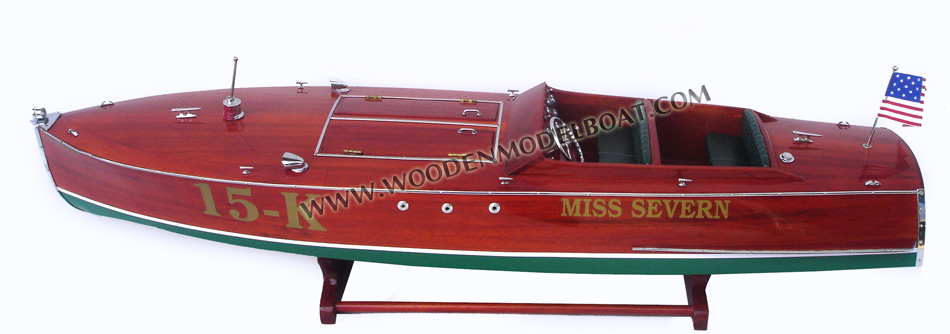 Wooden Runabout Miss Severn Model, miss severn runabout, miss severn hacker runabout wood boat, Miss Severn mdoel boat, wooden model boat Miss Severn x, Miss Severn boat, hand-crafted Miss Severn model, Miss Severn classic speed boat, Miss Canada III, Miss Severn wooden model boat handicrafts, Miss Severn speed boat