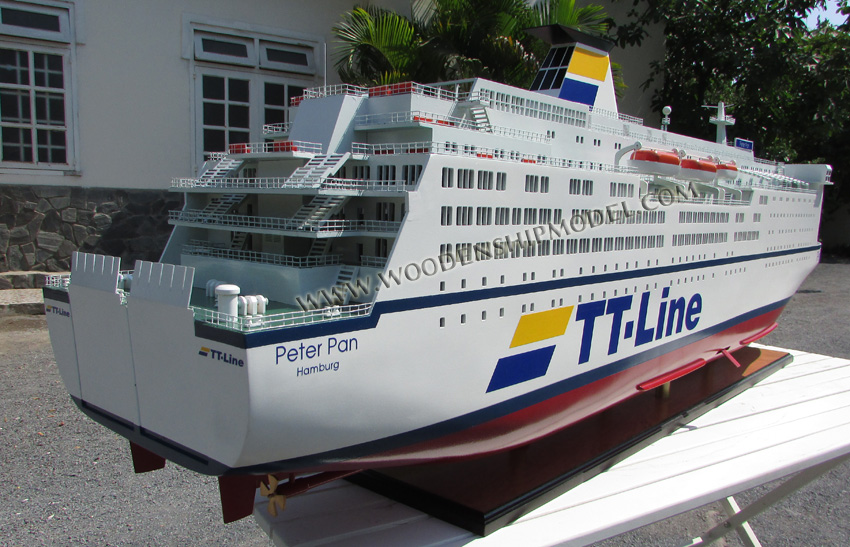 TT Line Model Ship - Ferry Peter Pan 3