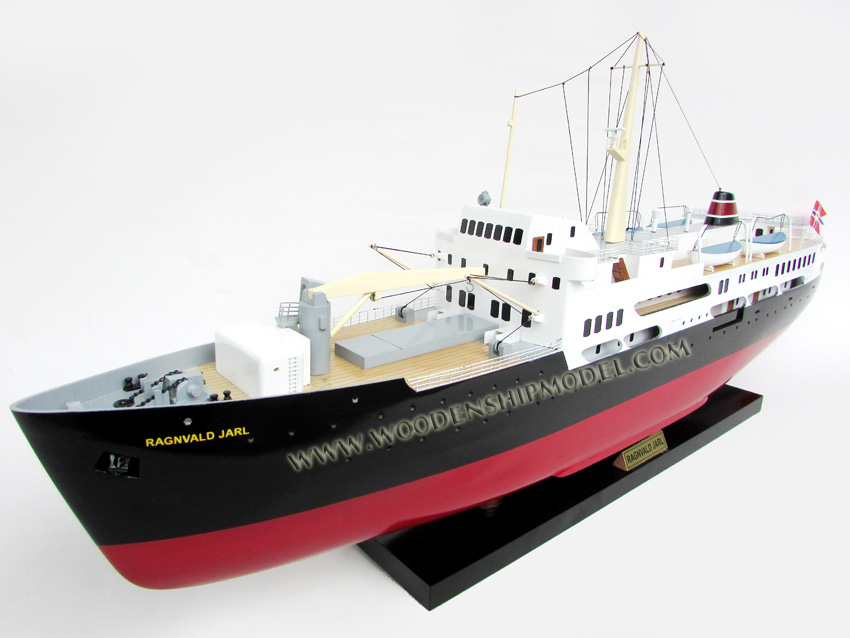 MS Ragnvald Jarl  Wooden Ship Model