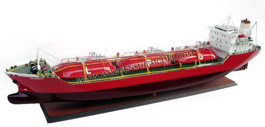 LPG Tanker Ship Model