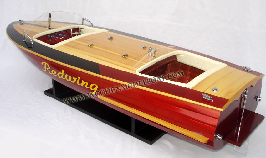 Wooden Model Boat Redwing