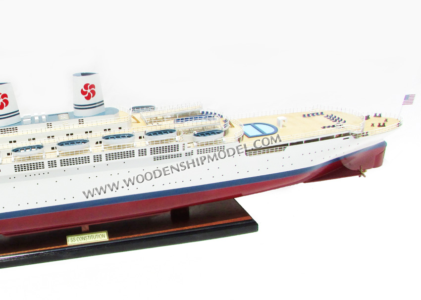 Quality ship model SS Constituion