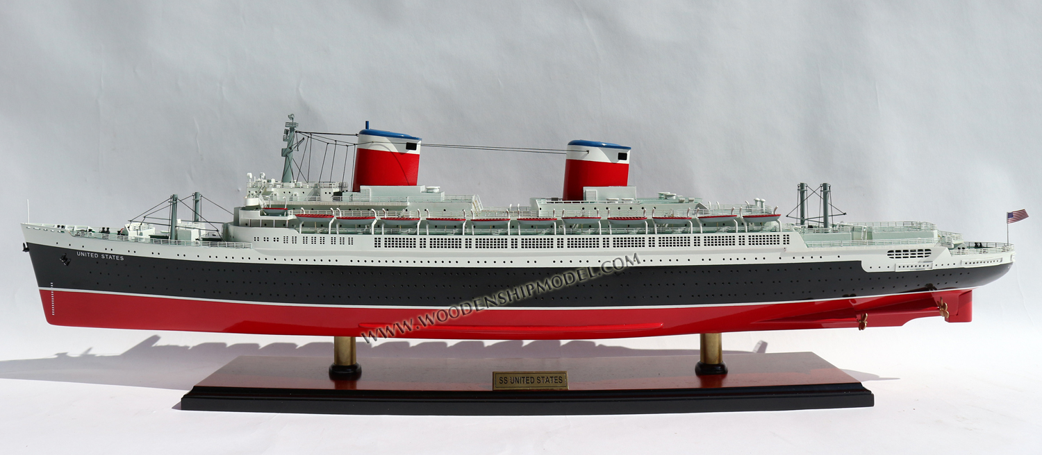 SS United States Ship Model