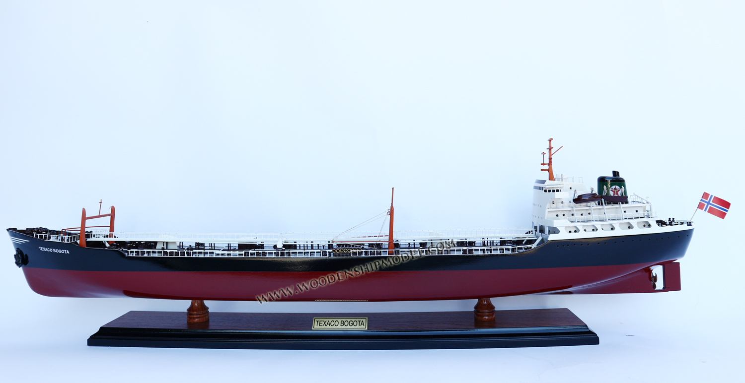 Model Ship Texaco Bogota Oil Tanker