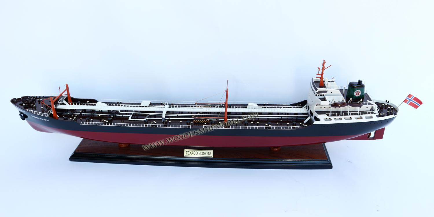 Model Ship Texaco Bogota Oil Tanker Deck