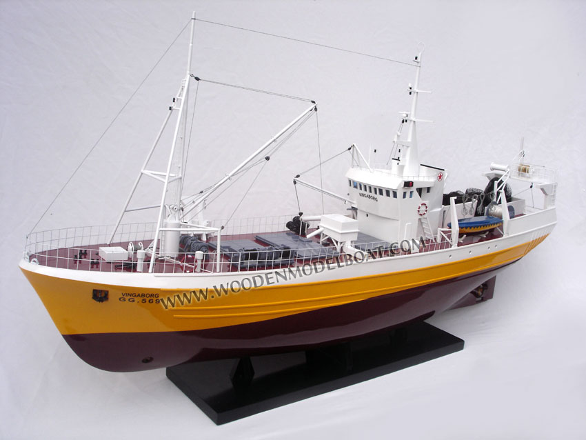 Vingaborg Fishing Boat Model
