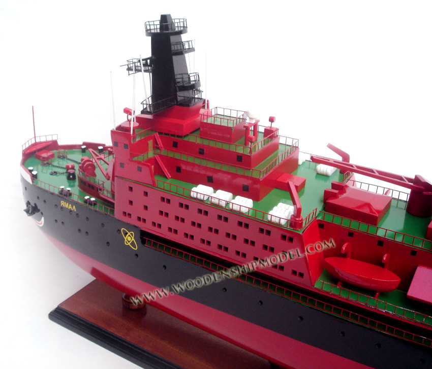 Ice Breaker ship model ready for display
