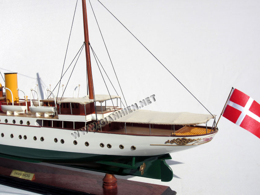 Model Royal Yacht Dannebrog Stern Deck