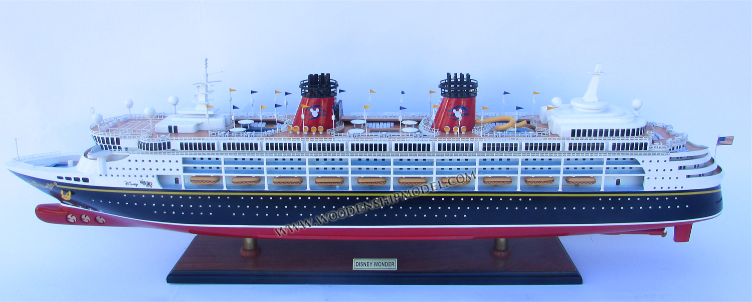 Model Ship Disney Wonder
