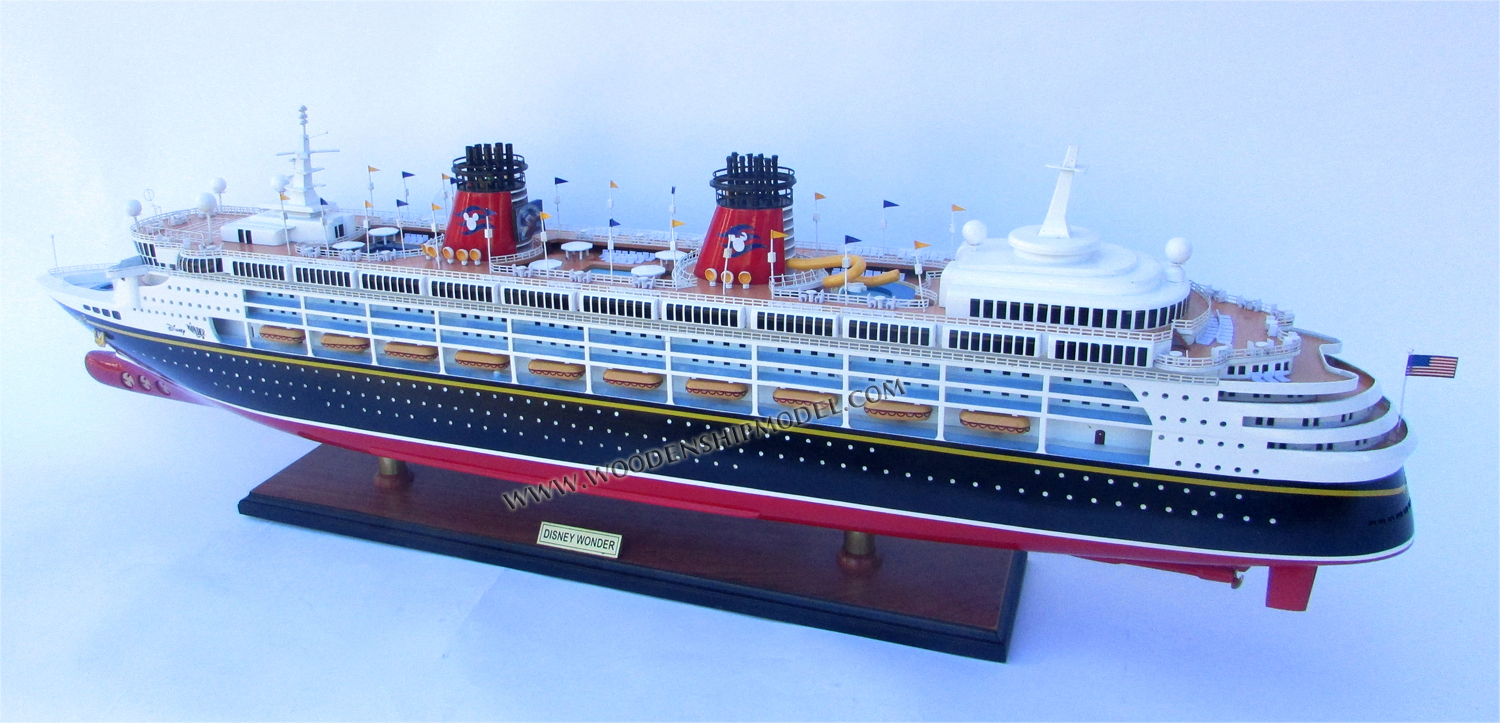  Disney Wonder Ship Model
