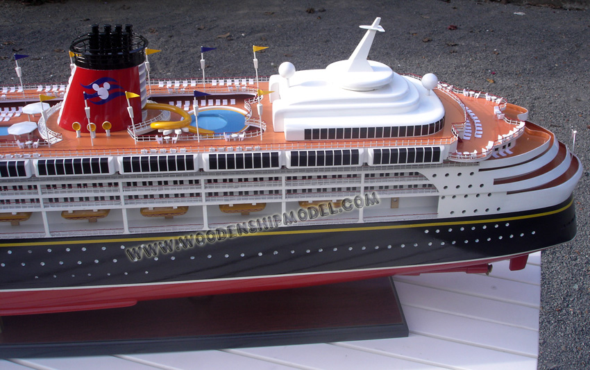 Disney Wonder Ship Model