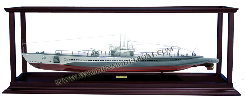 Assemble Display case for war ship model