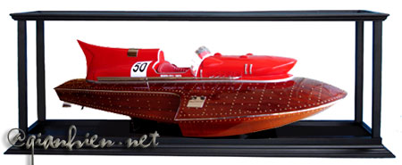 Ferrari Hydroplane display case