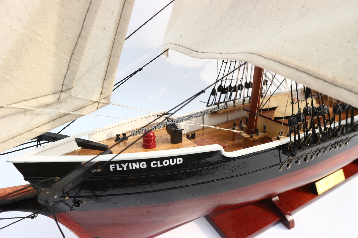 Wooden Model Ship Flying Cloud