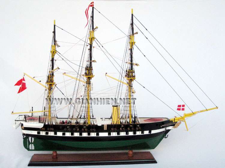Model Frigate Ship Jylland (Fregatten Jylland)