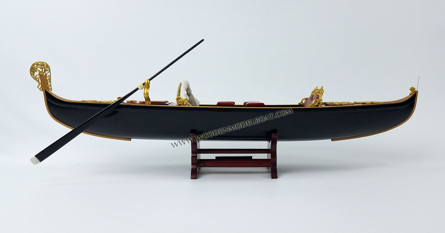 Gondola model ready for display