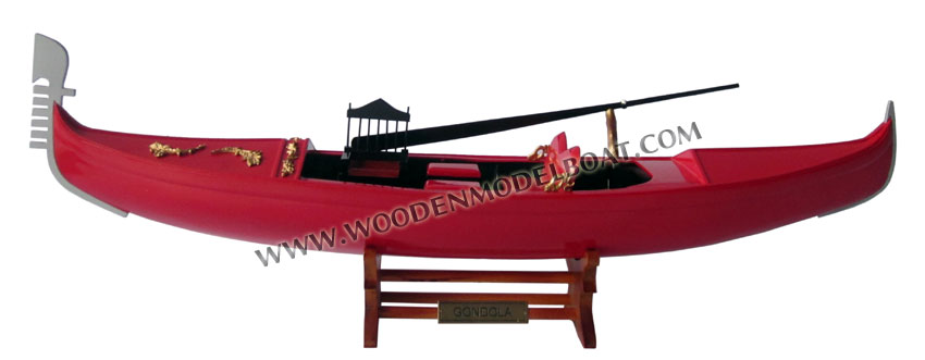 Gondola Red Boat