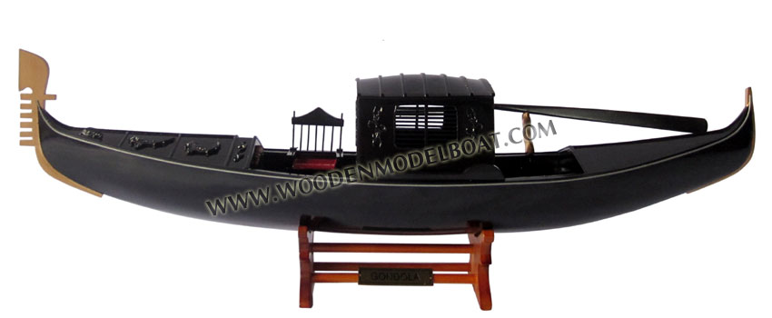 Model Boat Gondola with roof