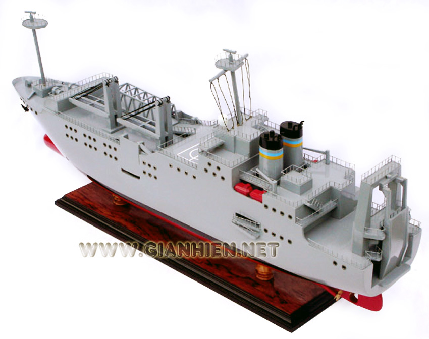 Hand-crafted War Ship Model US Naval Gordon