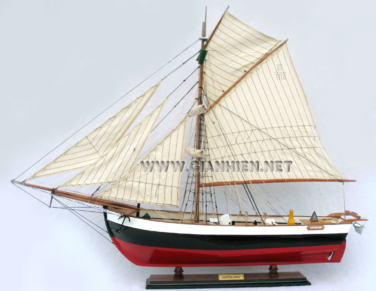 Model Ship GRNLAND - (GREENLAND) ready for display