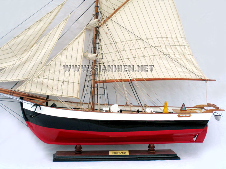 Model Ship GRNLAND - (GREENLAND) hull view