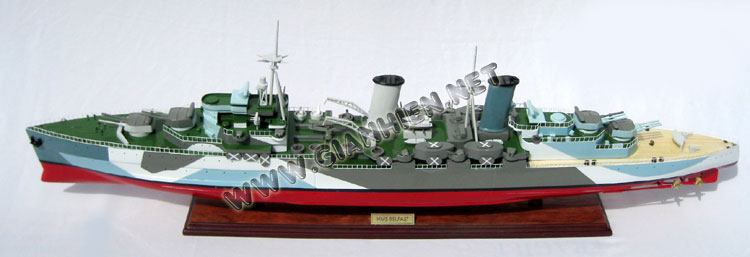 HMS Belfast deck