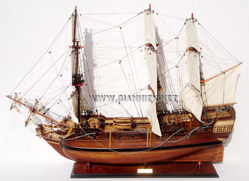 Ship model HMS Pandora