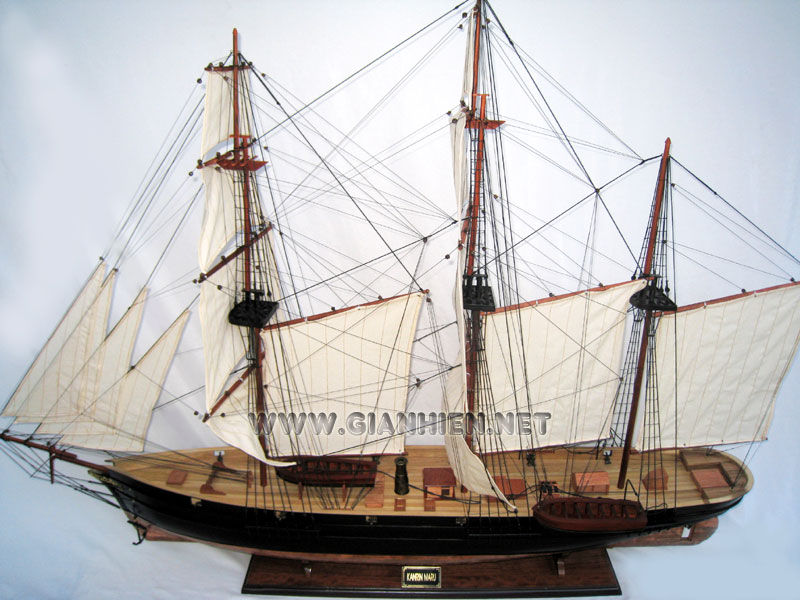 Model Ship Kanrin Maru Deck