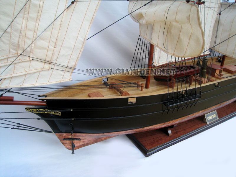 Model Ship Kanrin Maru Bow