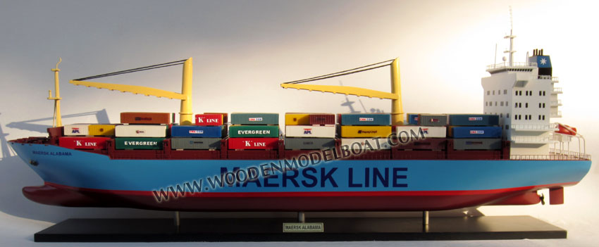 Maersk Alabama Container Ship Model