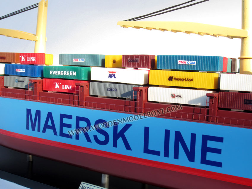 Maersk Line Ship Models