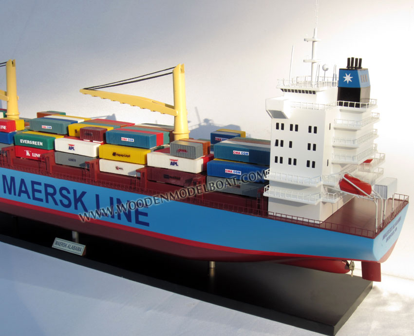 Model Ship Container Maersk Alabama