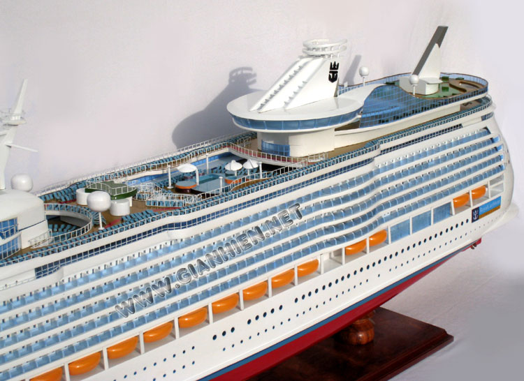 Mariner of the Seas model hand-crafted