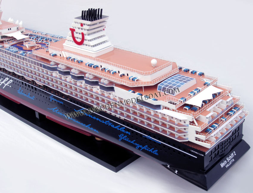 Handmade Cruise Ship Model Mein Schiff 2