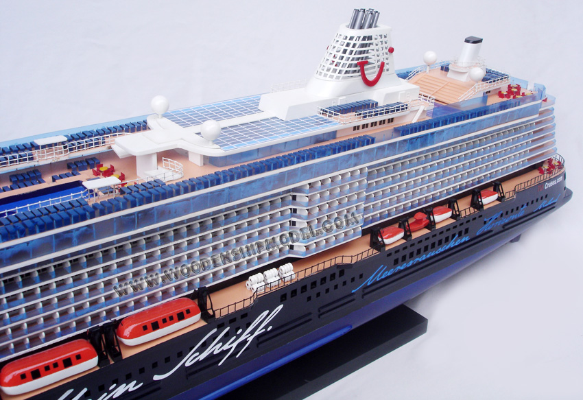 Hand-crafted Ship Model Mein Schiff 3