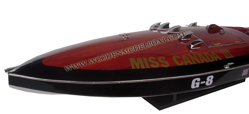Hand-made Classic Wooden Miss Canada III