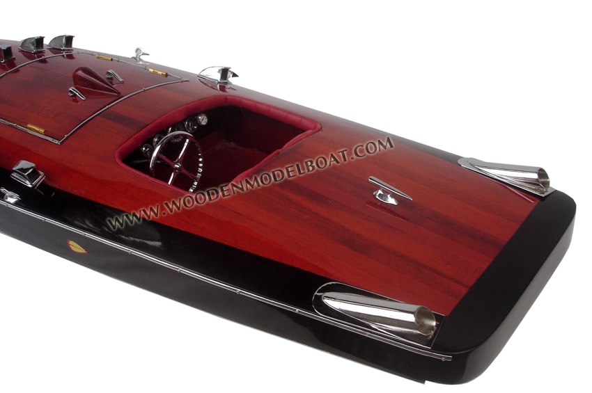 Miss Canada III Wooden Hand-crafted Model Boat
