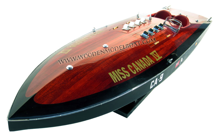 After setting a North American speed record in 1949, the Wilson Racing Team attempted to break the World Water Speed record of 160 mph in Picton in October 1950. Miss Canada IV completed the first lap at over 173 mph. On the required return run at close to 200 mph, the transmission failed. The boat coasted to a stop 100 yards short of the finish line. This attempt marked the end of the Wilsons racing career.