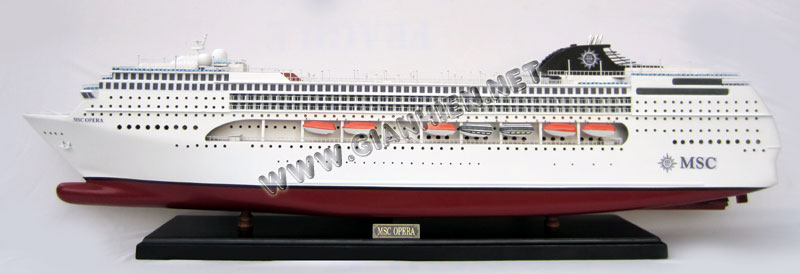 MSC Opera Model Ship