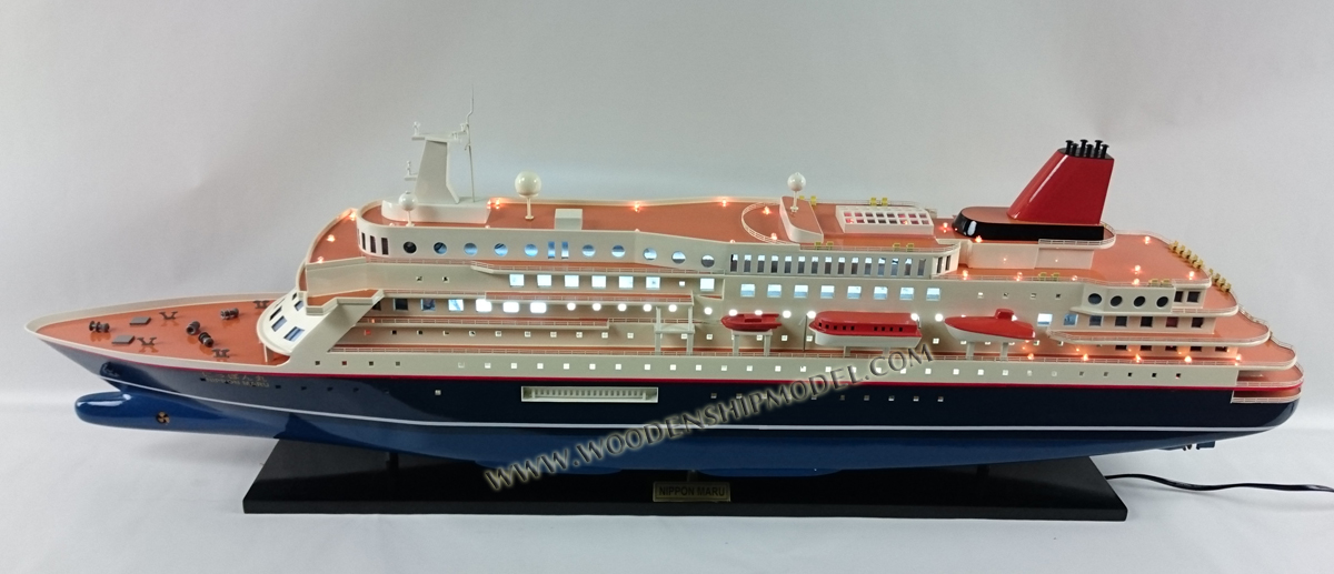 Nippon Maru hand-made model ship