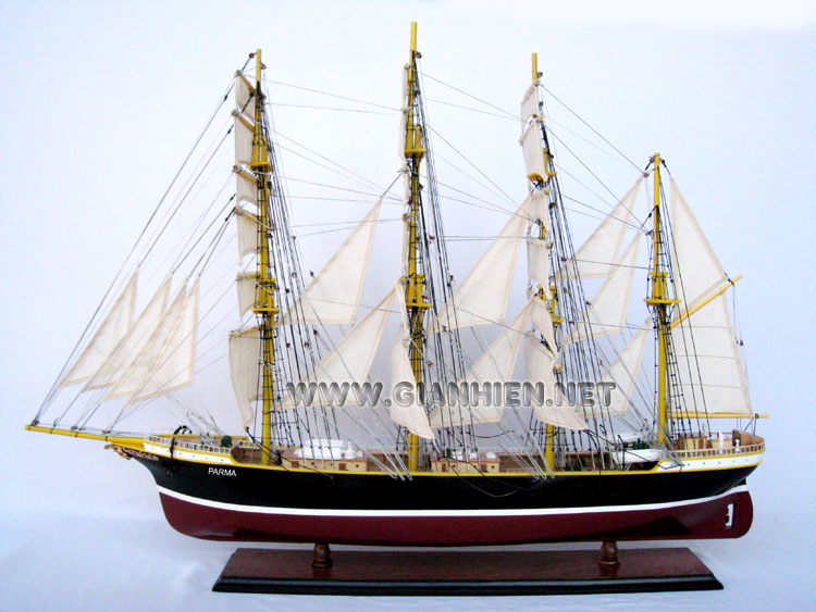 Model Steel Ship Parma Bateaux
