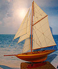 Model yacht Penduick - Click to enlarge !!!
