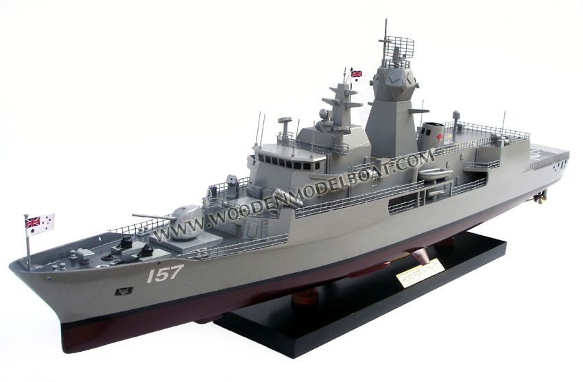 Model Battle Ship HMAS Perth