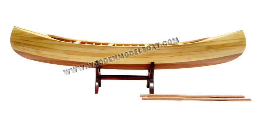 Model Peterborough canoe