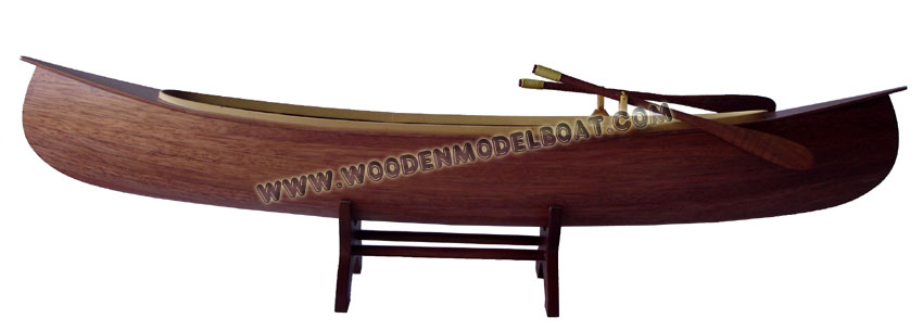 Hand-crafted Peterboro model boat
