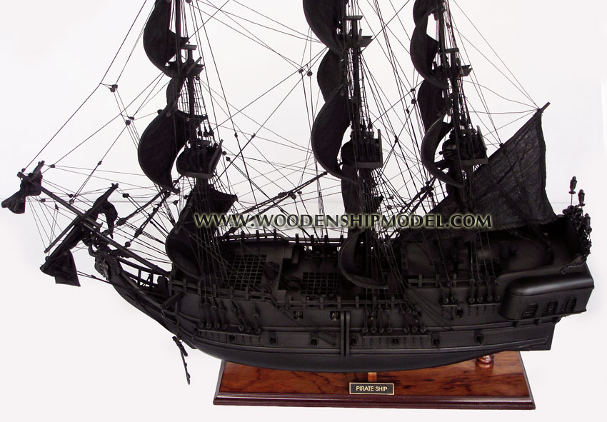 Pirate of the Caribbean movie woodenmodelship