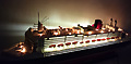 Model Queen Mary 2 with Lights ready for display - Click to enlarge !!!