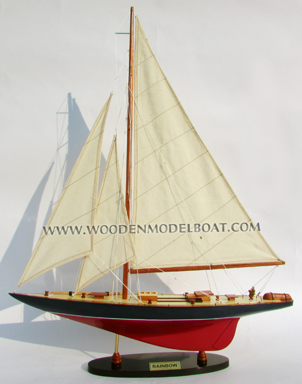 Model Yacht Rainbow Ready for Display, sail boat Rainbow, Rainbow yacht model, wooden model sail boat Rainbow, sailing boat Rainbow, Handcrafted sail boat model, quality sail boats Rainbow, Rainbow model, america cup collection sailboats, Rainbow V, Rainbow V boat, huge Rainbow sail boat, big Rainbow yacht model, custom make Rainbow sail boat