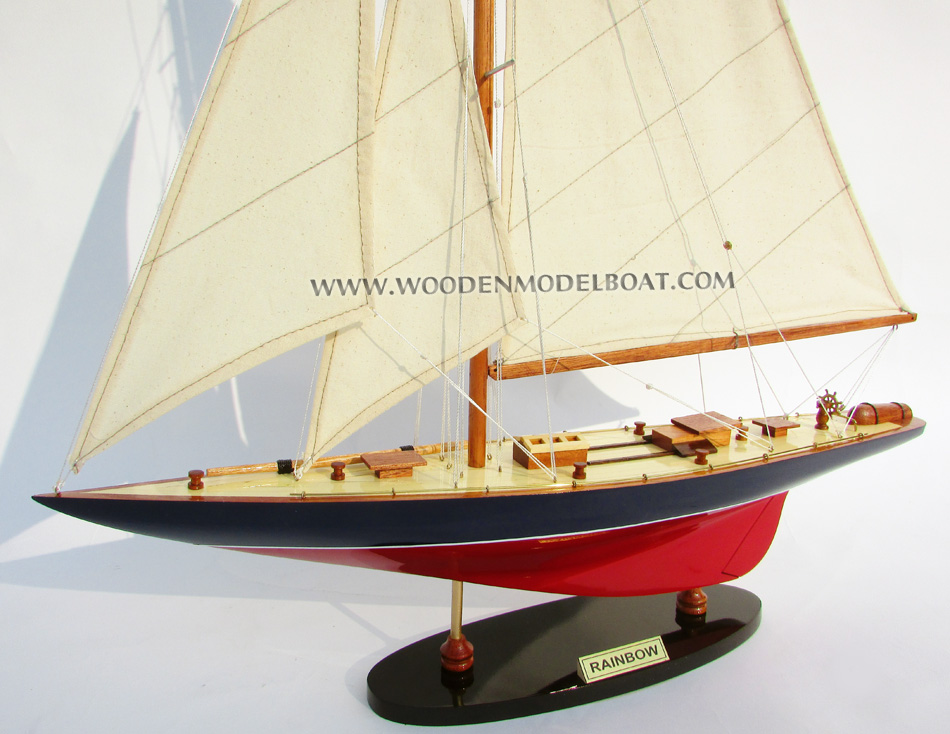 Rainbow - America Cup Collection built 1934, sail boat Rainbow, Rainbow yacht model, wooden model sail boat Rainbow, sailing boat Rainbow, Handcrafted sail boat model, quality sail boats Rainbow, Rainbow model, america cup collection sailboats, Rainbow V, Rainbow V boat, huge Rainbow sail boat, big Rainbow yacht model, custom make Rainbow sail boat